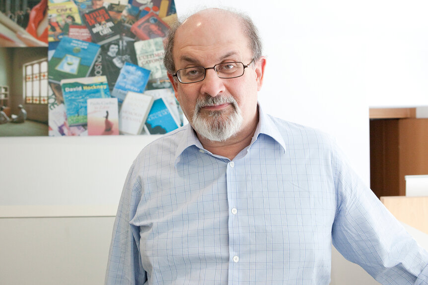 Salman Rushdie, writer, Pordenone, Italy, 2010.