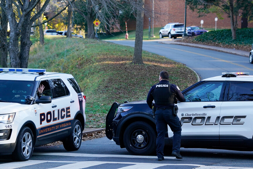 University of Virginia Shooting crime scene