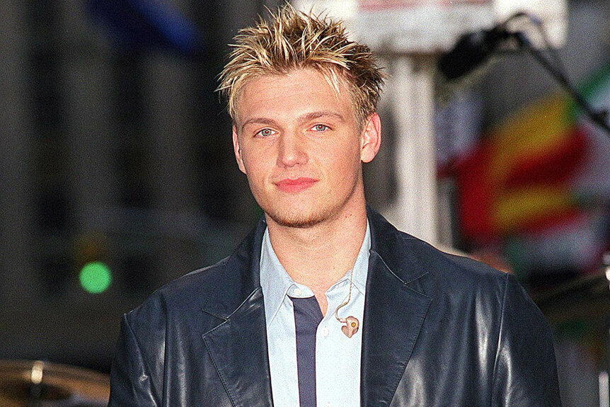 Nick Carter on "The Today Show" on February 7, 2001.