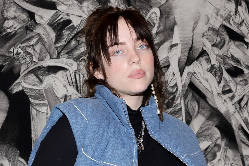 Billie Eilish attends the “Artists Inspired by Music: Interscope Reimagined” Art Exhibit