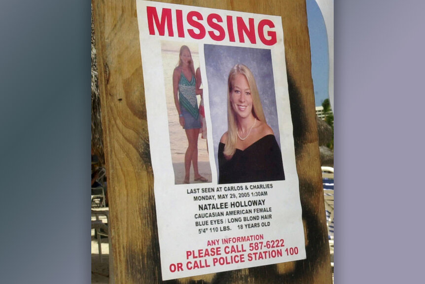 Natalee Holloway's Missing Persons Poster