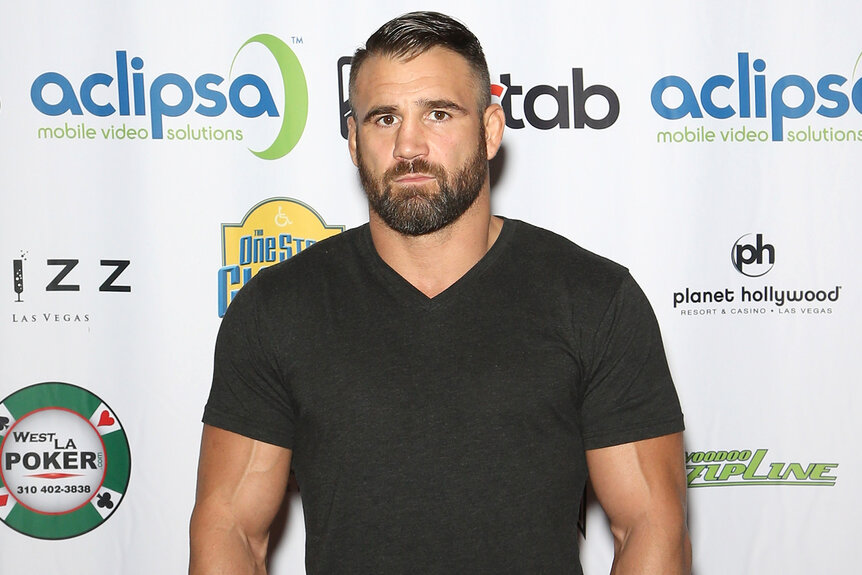 Phil Baroni attends the Raising the Stakes for Cerebral Palsy Celebrity Poker Tournament