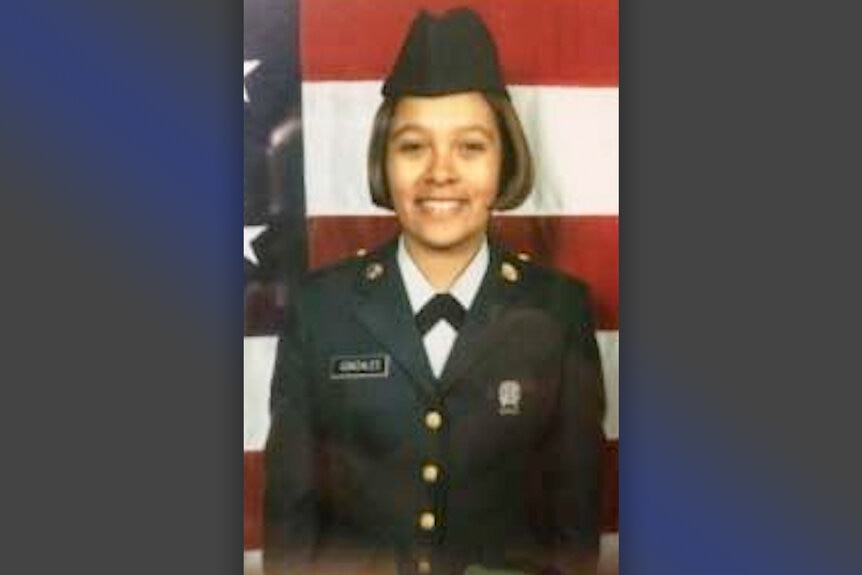 An FBI handout of U.S Army Pfc. Amanda Gonzales