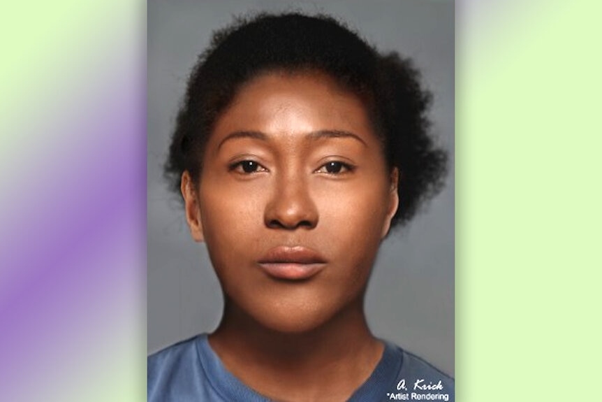 A police rendering of the Flagler County Cold Case victim