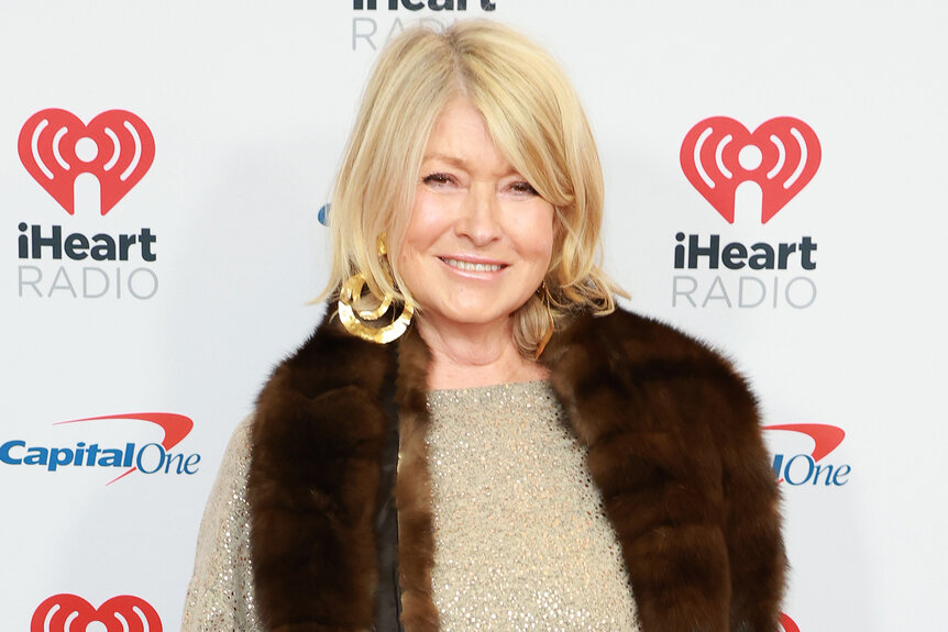 Martha Stewart attends the Z100's iHeartRadio Jingle Ball