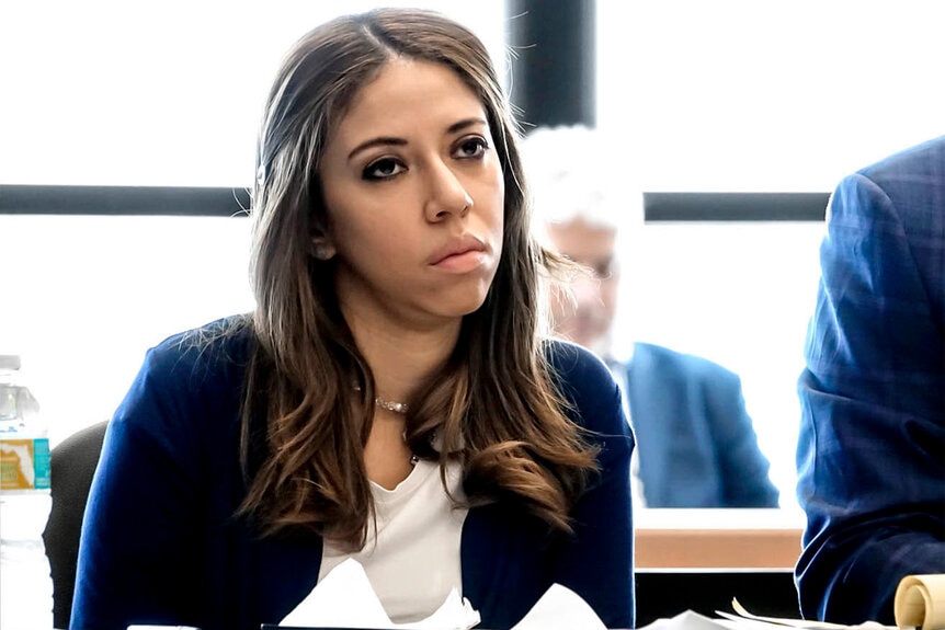Dalia Dippolito sits in court during her trial
