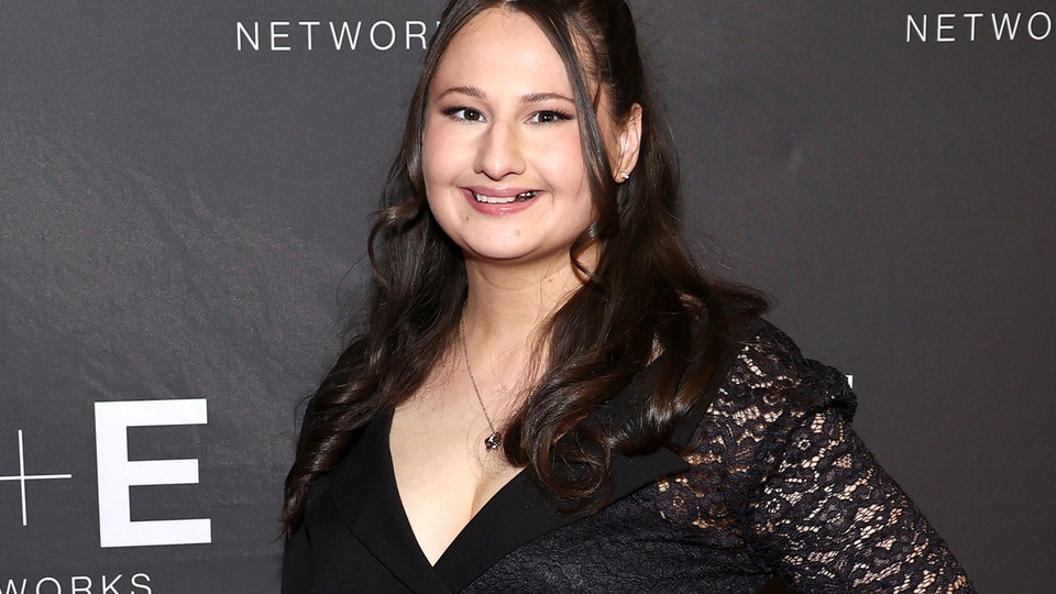 Gypsy Rose Blanchard smiles on the red carpet for The Prison Confessions Of Gypsy Rose Blanchard